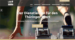 Desktop Screenshot of lsb-sportmanagement.de
